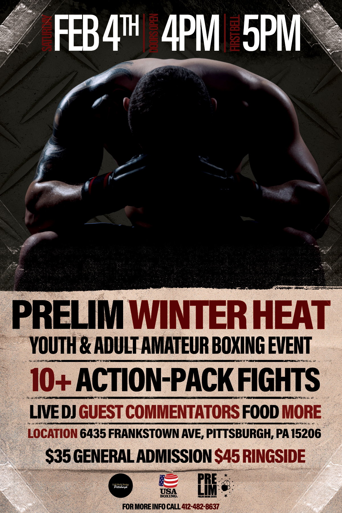 Prelim Winter Heat Boxing Event